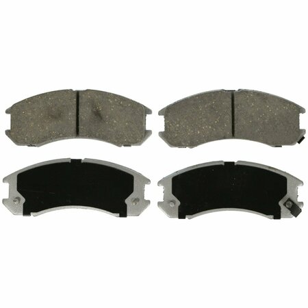 WAGNER BRAKES 88-92 Ford/Mazda-626/Mx-6/Probe:Fr Disc Pad Set, Pd399 PD399